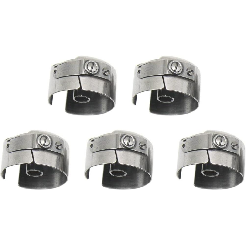 ckpsms Brand -5PCS #BC-DB1-NBL Titanium Industrial Sewing Machine Titanium Bobbin Cases Compatible with/Replacement for JUKI Brand CONSEW Brand