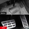 Fit For Kia Niro   Car Accessories Car Brake Foot Pedal Pedals Pad Cover Trim Aluminum Alloy Rubber 2PCS