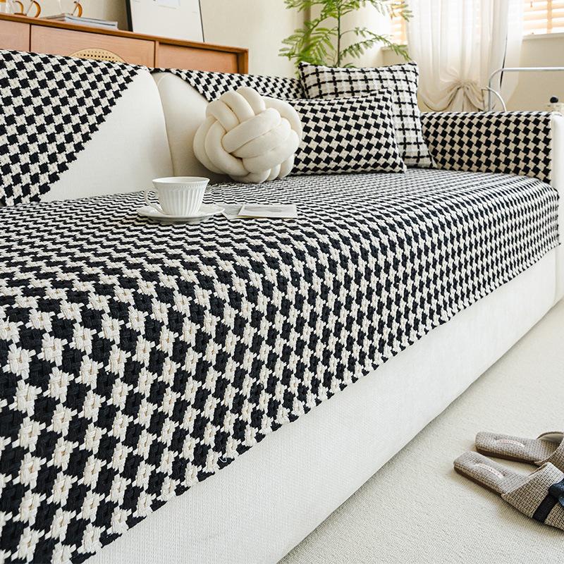 

Подушка для дивана из хлопка и льна. Обычные ткани Four Seasons. Нескользящая льняная ткань для покрытия дивана. Высококачественная подушка для дивана. 70*50cm