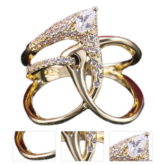 Irregular Fidget Ring Fine Workmanship Sturdy All Match