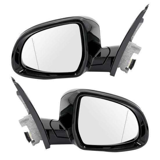 Driver Passenger Side Mirror Assembly for X3 G01 G08 2018-2021 Left Rear Exterior Rearview Mirror with Blind Spot Turn Light 51168491670 51168491669