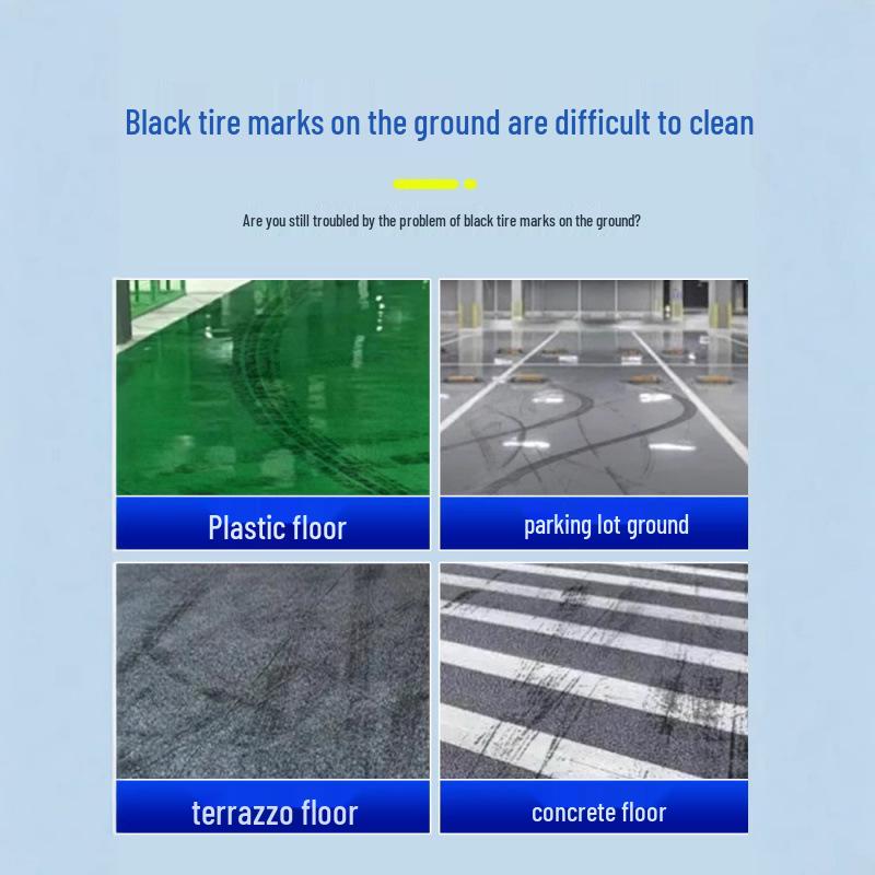 

Засіб для чищення епоксидної підлоги від слідів шин та плям