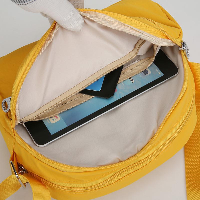 Women's Shoulder Bag Lightweight Nylon Small Square Bag