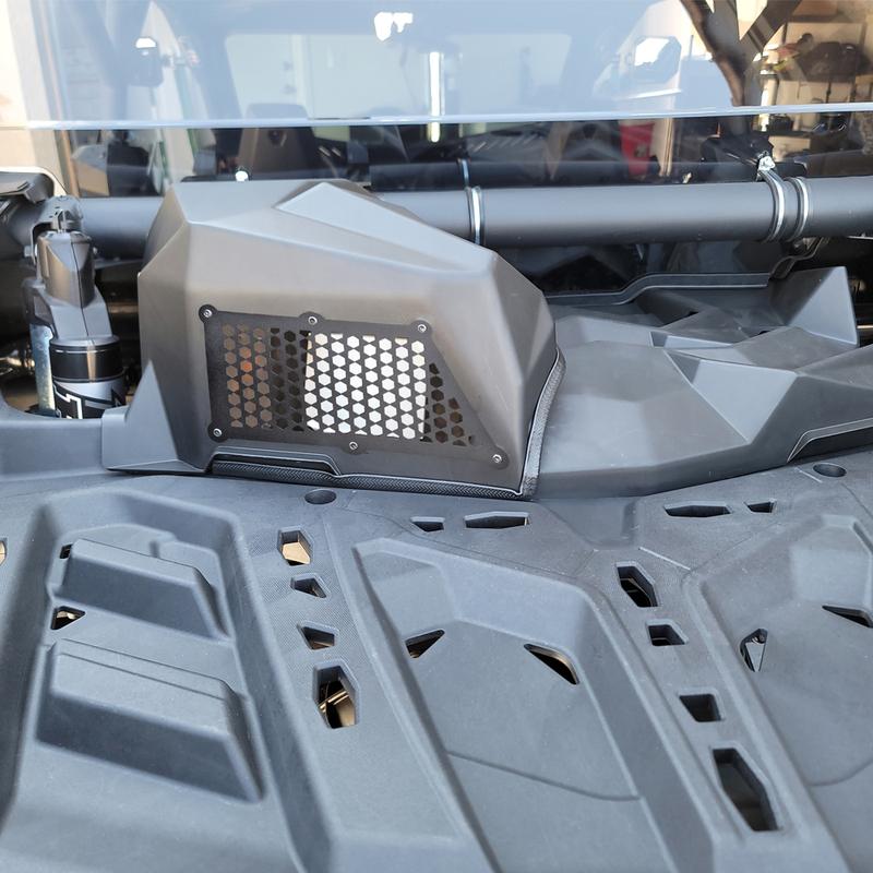 UTV Noise Reduction Kit For Can-Am Maverick X3 Clutch Air Inlet Denoise Baffle For Can Am X3 Max Turbo R RR XRC XRS 2017-2023