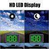 GPS HUD X1 HUD Car Head Up Display KMH MPH Meter Digital White Green Light Display USB Plug Speedometer Big Font