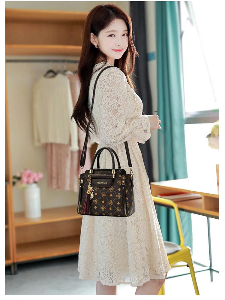 Sac à bandoulière et sac à main rétro pour femmes 2025 d'inspiration vintage - Élégant, sac à main de grande capacité pour les mamans