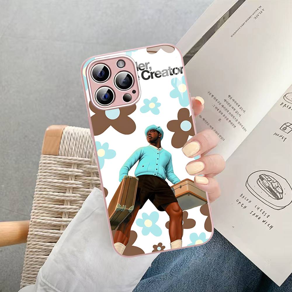 T-Tylers The Creator Rapper For IPhone 14 13 12 Mini 11 Pro XS Max X XR 14 Plus Tempered Glass Cover