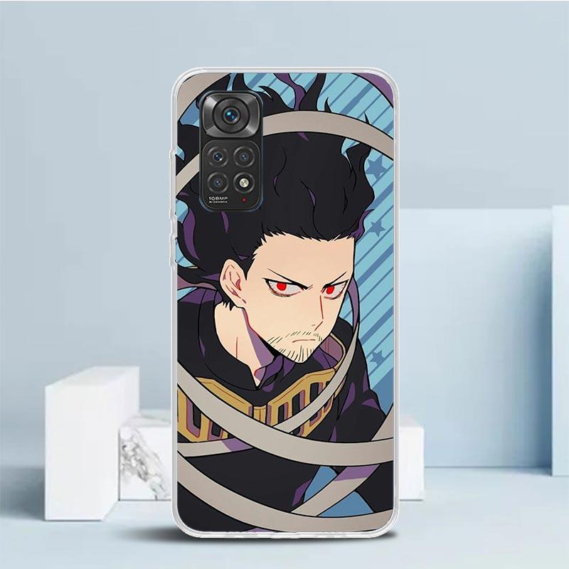 

My Hero Aizawa Shouta Phone Case For Xiaomi Redmi Note 15 14 14S 13 12S 12 Pro Plus 11S 11 11T 11E 10S 10 + Soft TPU Back Cover Redmi Note 14 4G