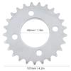 420 48mm 25T Motorrad-Kettenräder Stahl-Kettenrad für Karts Motorräder ATVs