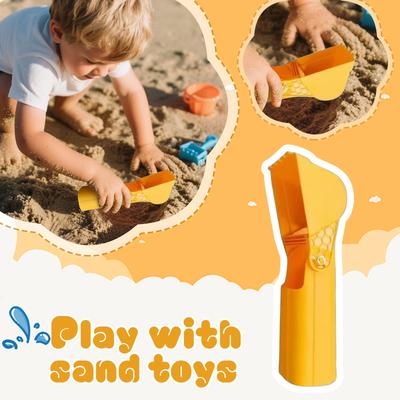 Großer Sandbaggerarm Baggerarm Spielen im Sand und Wasser Baggerarm