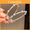 Classic Heart Shape Zircon Bracelet With Elegant Copper Finish For Women