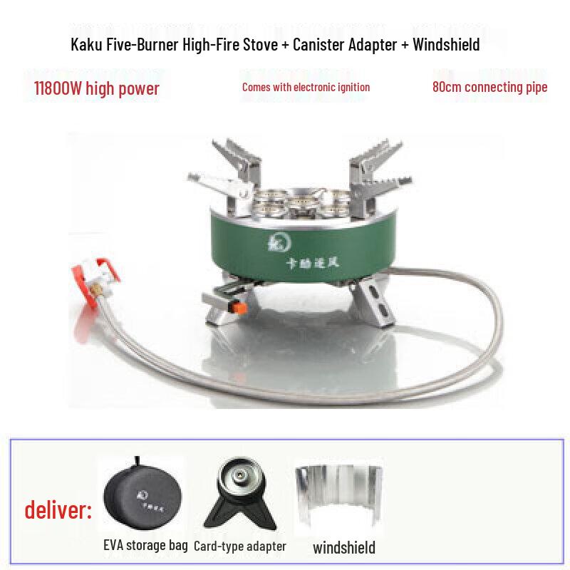 ZISIZ Portable Outdoor Gas Cassette Stove