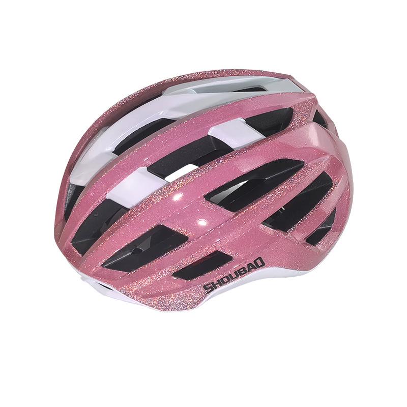 3C Sertifikalı Gece Parlayan Dağ ve Yol Bisikleti Kaskı - Nefes Alabilir ve Bisiklet İçin Güvenli