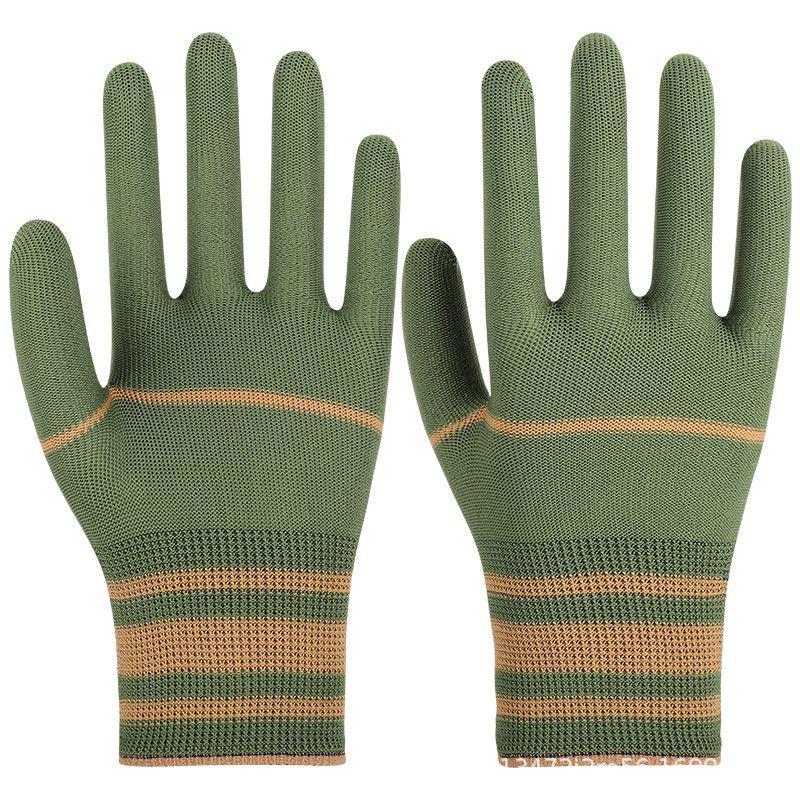 Breathable Unisex Wear-Resistant Work Gloves - Lightweight, Soft, Durable Nylon