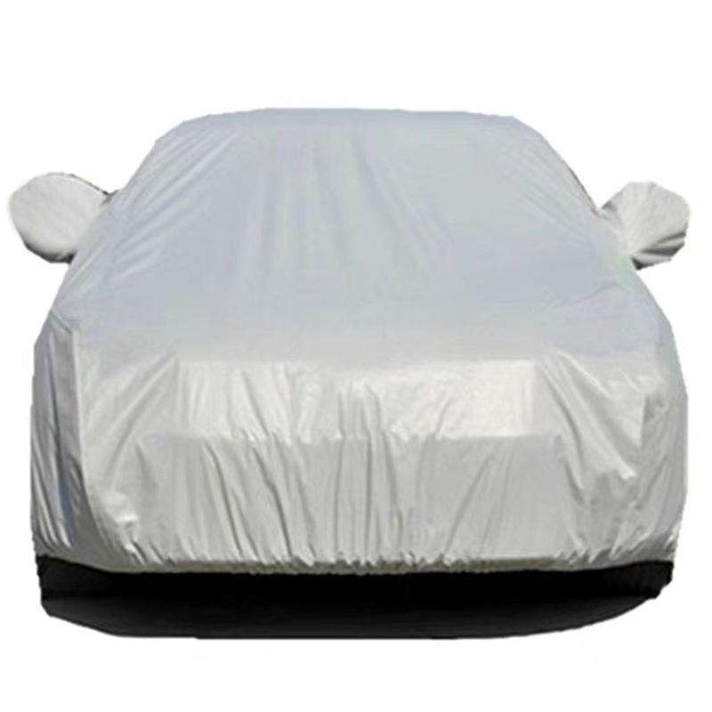 PEVA Single Layer All-Season Car Cover: Wind, Sun & Rain Protection