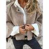 Loose Short Long Sleeve Coat For Autumn Winter