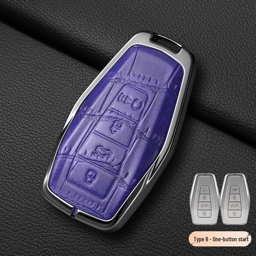 Geely Car Key Case & Protective Shell for Emgrand, Xingrui, Boyue Pro, Xingyue L, Vision X3/X6, Binyue Models