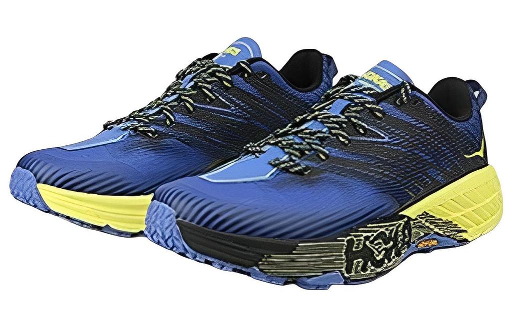 HOKA ONE ONE Speedgoat 4 'Blue Yellow' 1106528-BIEP