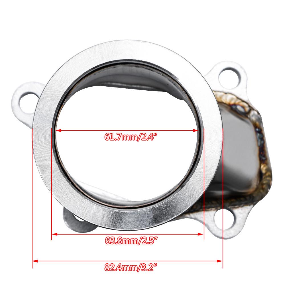 Turbo Gasket for T25/T28: 5-Hole Flange Base with High-Performance Design
