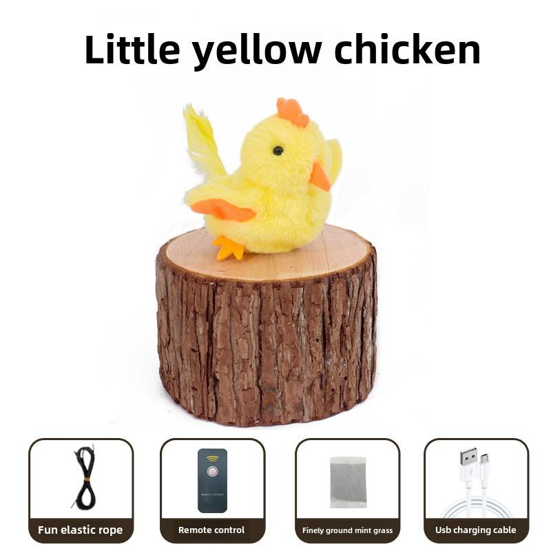 

Плюшевая имитация птицы воробья индукционный звук дразнящая кошачья палочка ежик самопривет для снятия скуки игрушка для кошек