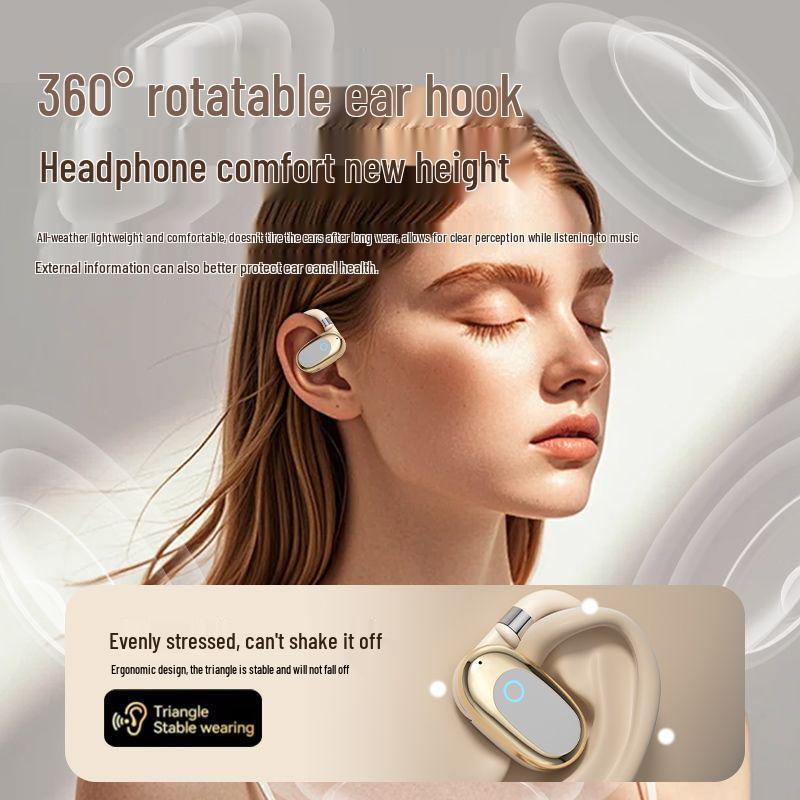 2025 Universal Rotation Over-Ear True Wireless Bluetooth Headphones with Berlin Sound & Long Battery Life