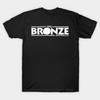 Men Black Print T-shirt The Bronze Sunnydale No-Cut Transfer Paper Print Cotton Tshirt