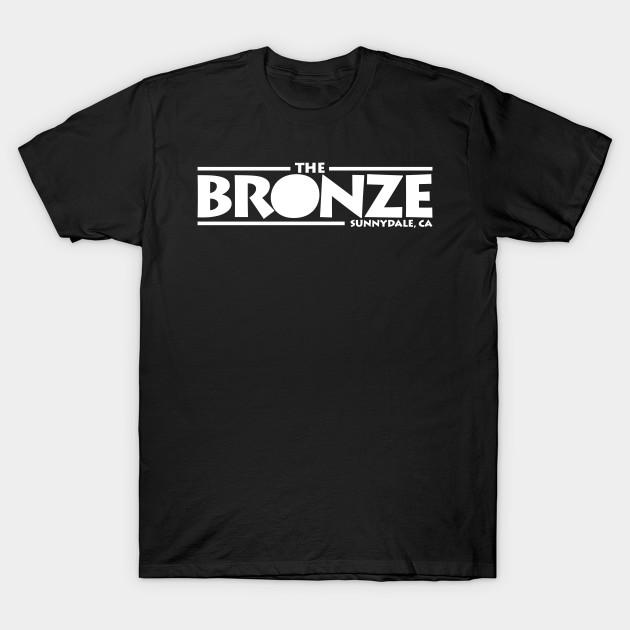 

Men Black Print T-shirt The Bronze Sunnydale No-Cut Transfer Paper Print Cotton Tshirt 4XL чорний