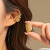 1pc Exquisite Synthetic Zirconia Ear Cuff for Women, No Piercing Required, Layered Wrap Ear Sleeve, Wearable Without Ear Piercing, Fashionable Daily