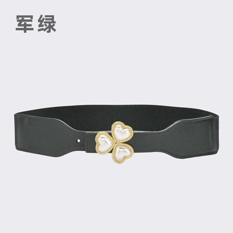 

Ретро Эластичный Пояс-Печать Женский Костюм Украшение Талии Внешний Ремень Эластичный Пояс Талия Тонкое Платье