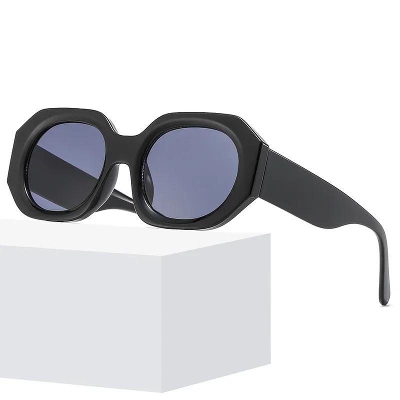 Retro Square Sunglasses Women Men Brand Designer Fashion Black Sun Glasses Male Female Vintage Mirror Shades