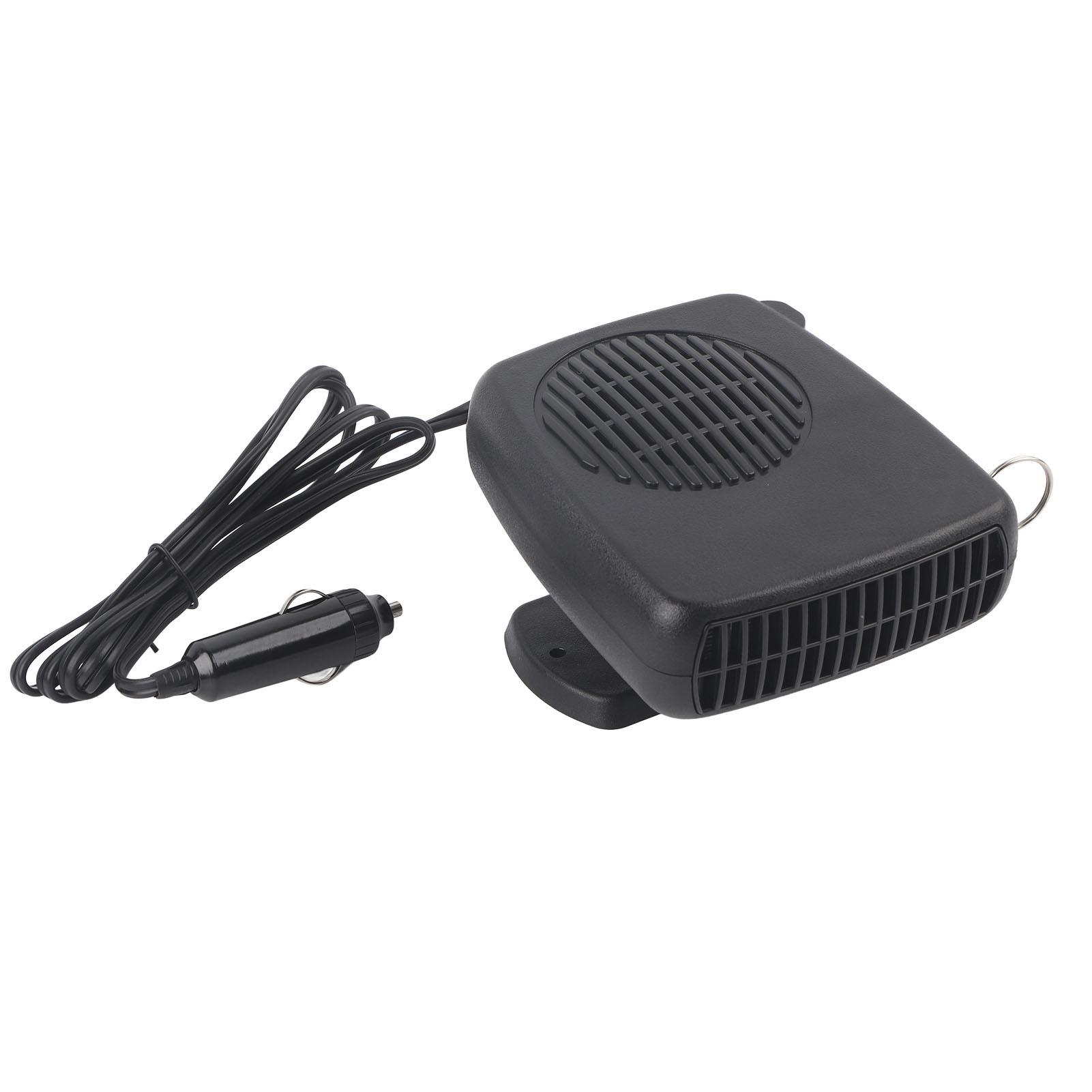 

12V 200W Car Portable 2 in 1 Ceramic Heating Cooling Heater Fan Defroster Demister Universal белый