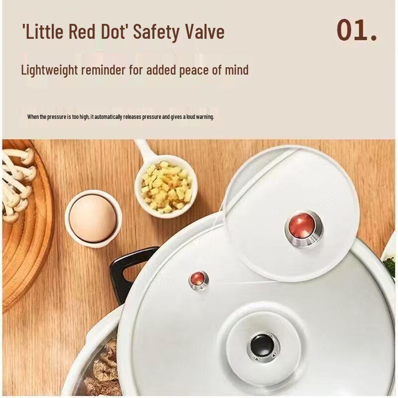 Supor 304 Stainless Steel Adjustable Pressure Cooker