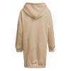 Women's Casual Fashion Drawstring Long Sleeve Lightweight Button Collar Sweatshirt