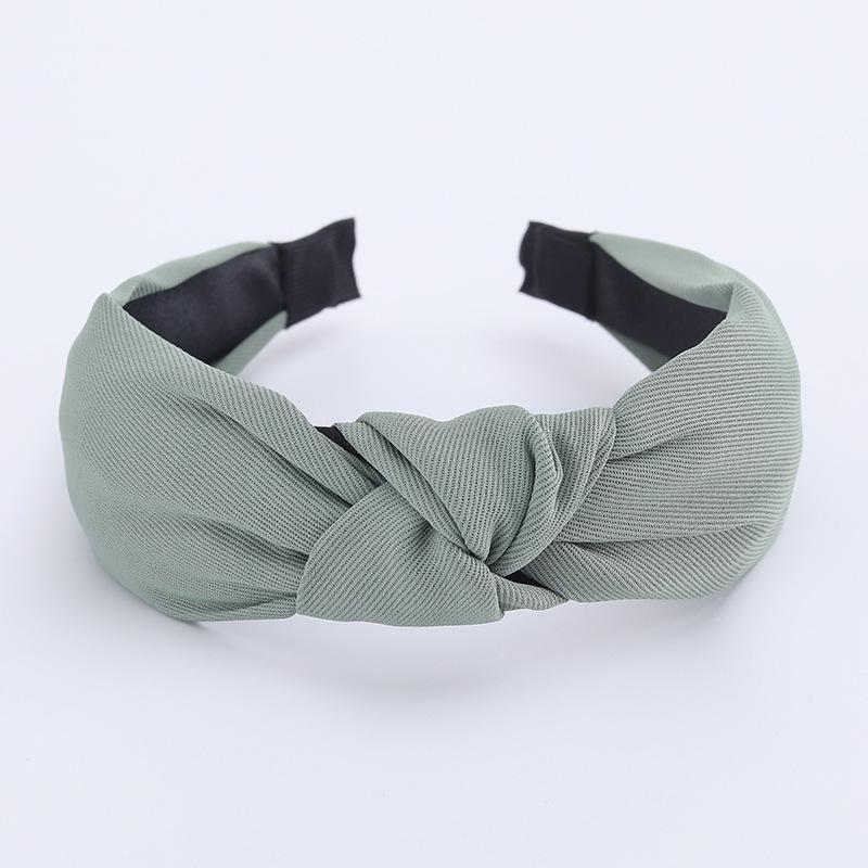 Minimalistische Damen Stirnbänder Einfarbiges Köpergewebe Geknotete Haarbänder für Damen Mädchen Lässig Einkaufen Reisen Kopfschmuck Accessoires