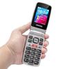 4G Dual SIM Flip Phone for Seniors with Global Bands