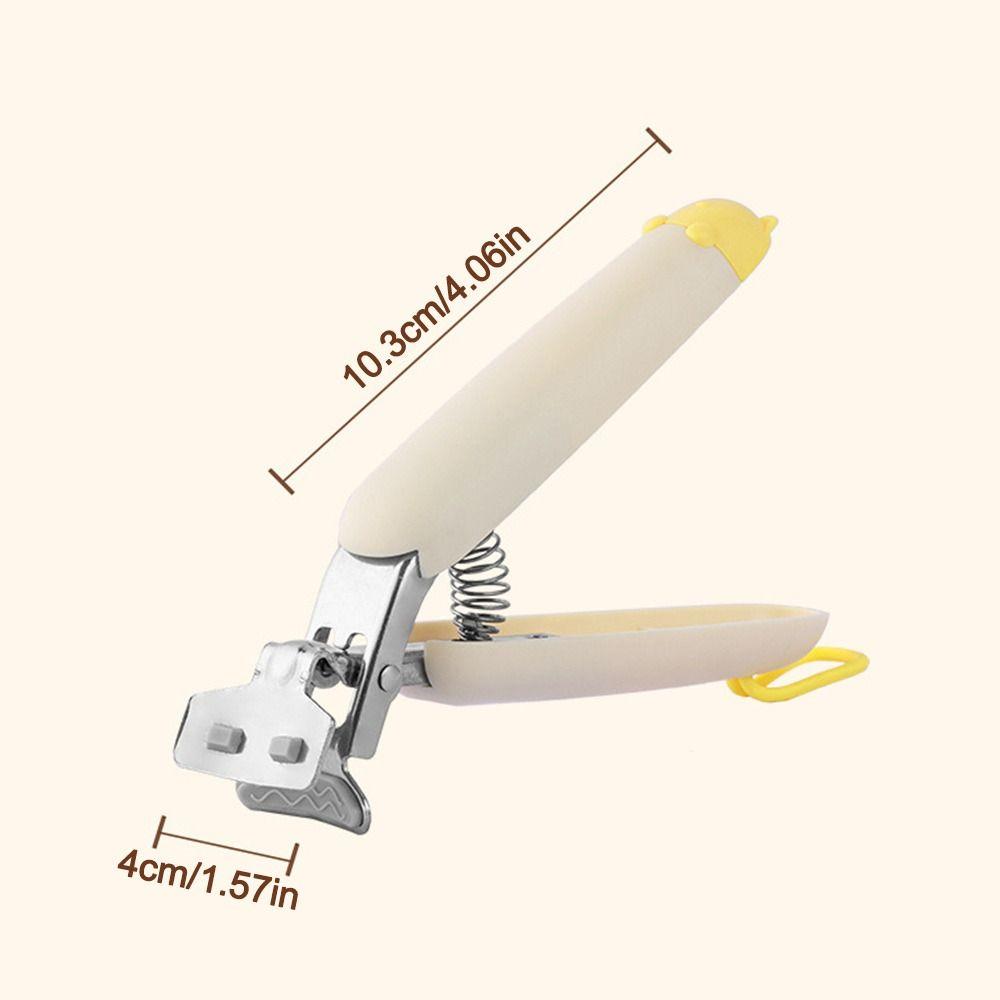 Durable Silicone Anti Scalding Clip Gripper Non-slip Meal Bowls Tongs Save Effort Kitchen Pot Bowl Clip Kitchen Supplies