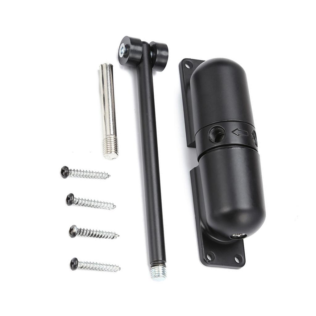 Stainless Steel Automatic Door Closers Safety Spring Door Closers Adjustable Closing Door Hinge Easy Installation