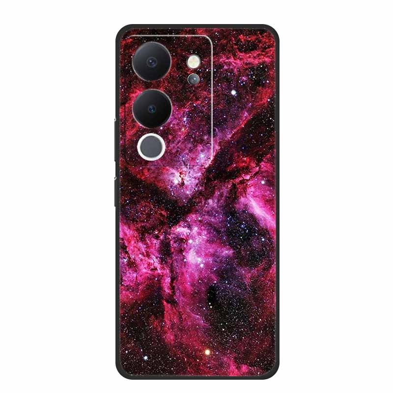 Phone Case For Vivo V30 Lite 5G Back Cover Case Shockproof Black Silicone Soft Funda For Vivo V30 Lite Case V 30 Lite Coque Capa