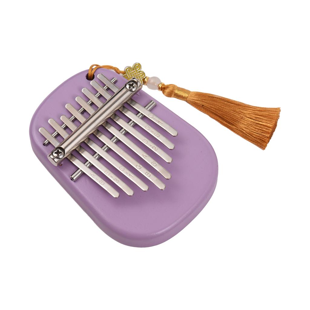 Kalimba Mini Thumb Piano 8 Keys Portable Musical Instrument Kalimba Thumb Piano with Tune Hammer