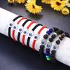 6/9 Pcs for Evil Eye String Bracelets Hamsa Hand Hand-Woven Bracelet Adjustable Red/Black Rope Cord Thread Braided Brace