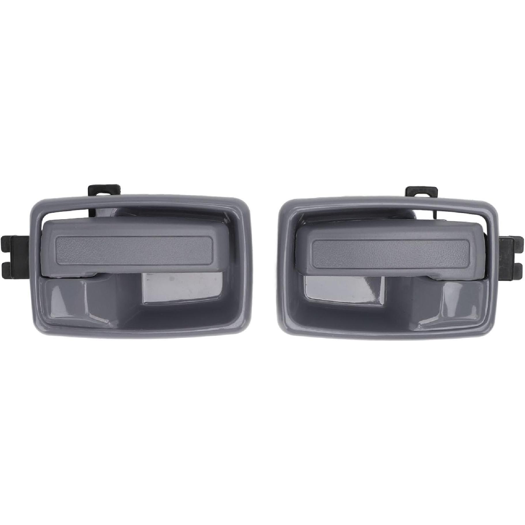 

Niiyen Door Handles Interior Kit, 1 Pair Driver Passenger Side Door Lever Left Right Knob and Bezel Set Replacement for Isuzu Rodeo 1991‑1997