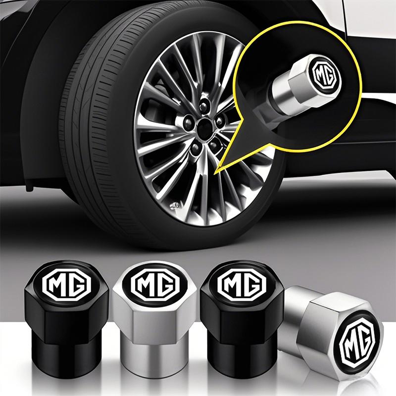 Auto Reifen Felgen Ventilkappen Abdeckung Wildleder Auto Schlüsselanhänger Ring Schlüsselanhänger Für Morris Garages MG ZS 5 7 6 Cyberster MG4 EV ES5 HS ONE GT