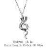 Thanksgiving Day Chokers Choker Dragon Snake Anime 45cm Or 70cm Long Chain Necklace Items Woman Choker