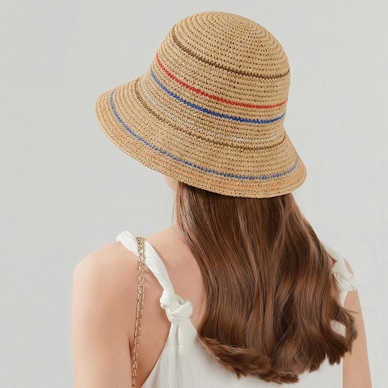 Knitted Hollow Breathable Fisherman Hat Summer Women's Sun Hat