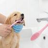 Efficient Pet Toothbrush For Dog And Cats with Double Head Design Removes Tartar Promote Freshed Breath Comfortable Grip