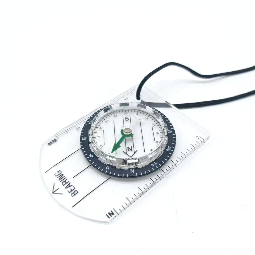 Professional Outdoor Compass Multi-Functional Survival Tool Map Navigation for Camping Hiking
