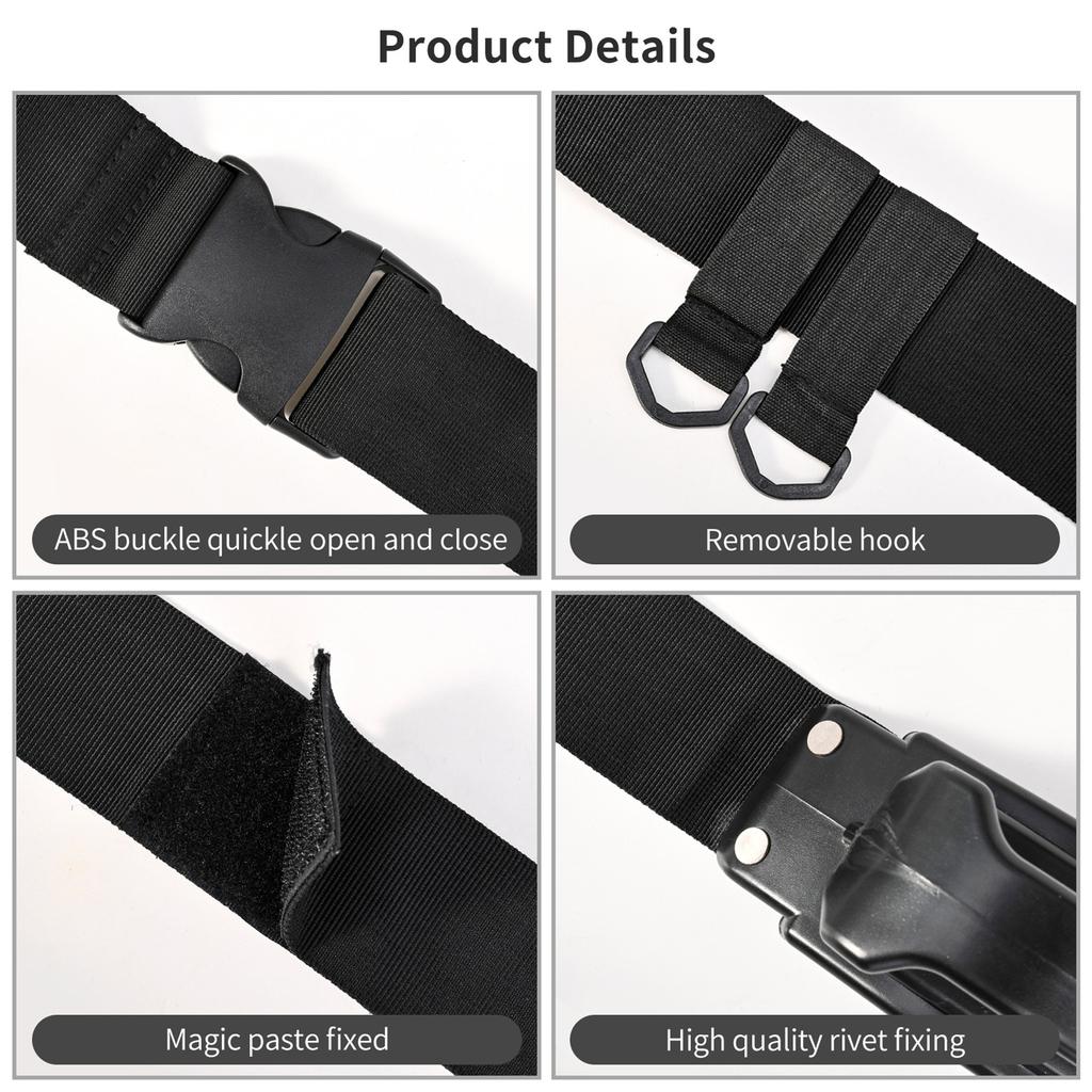 Einstellbare Taille Angelrute Halter Weiche Gummi Angelrute Holster Angeln Gürtel Stange Halter Im Freien