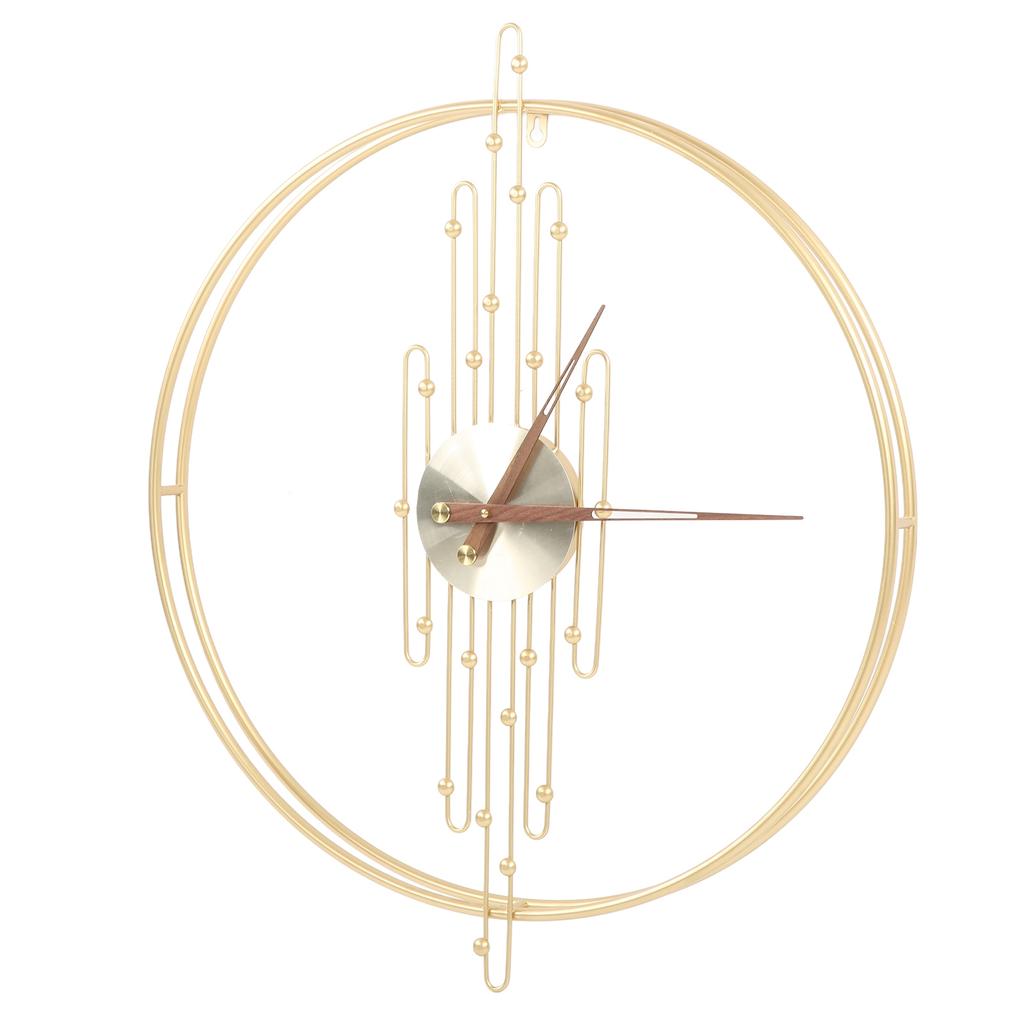 Wall Clock Unique Design Elegant Fashionable Hanging Clock Decoration with Premium Walnut Hands