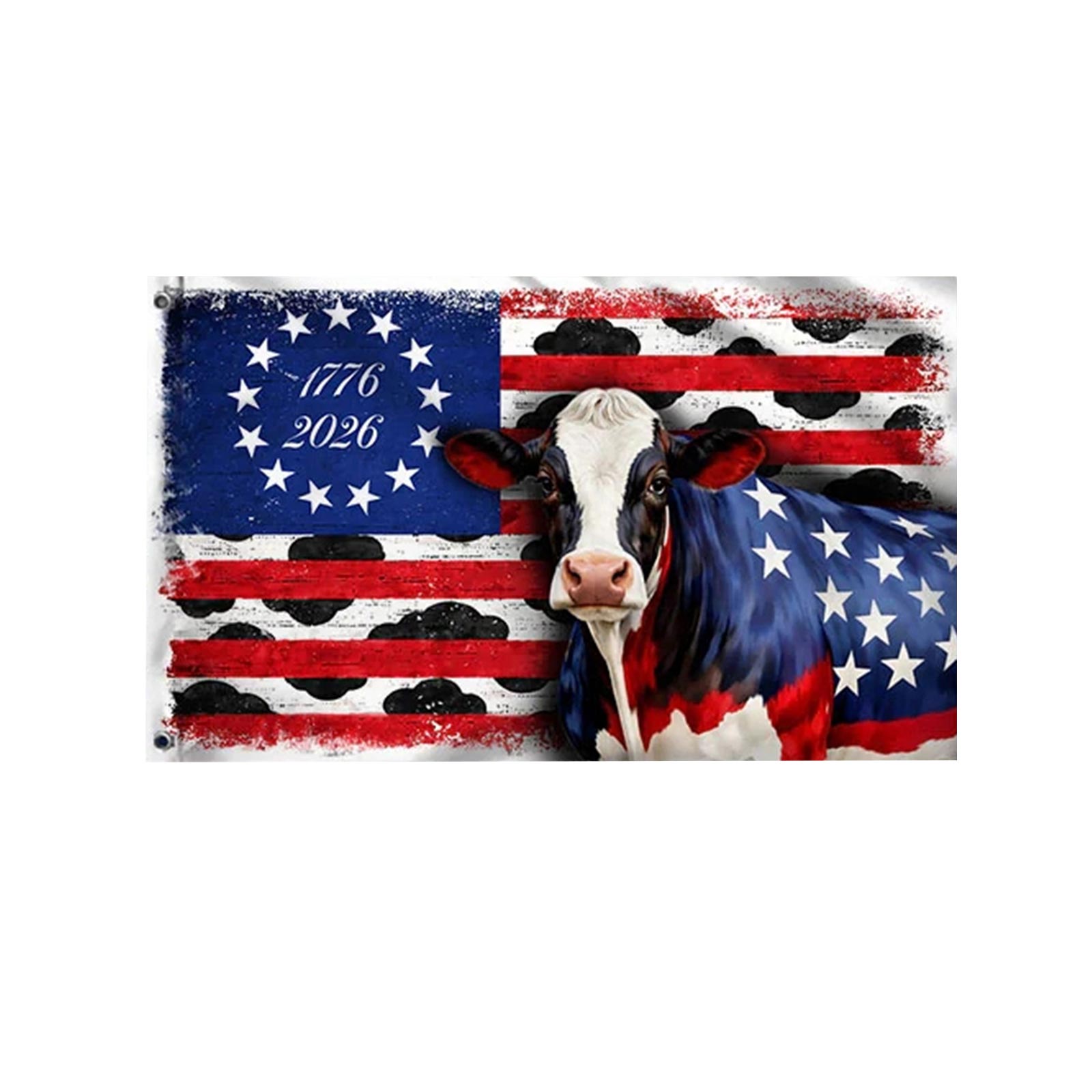 

U.S. 0th Anniversary Commemorative Flag (60*0, One Sided)