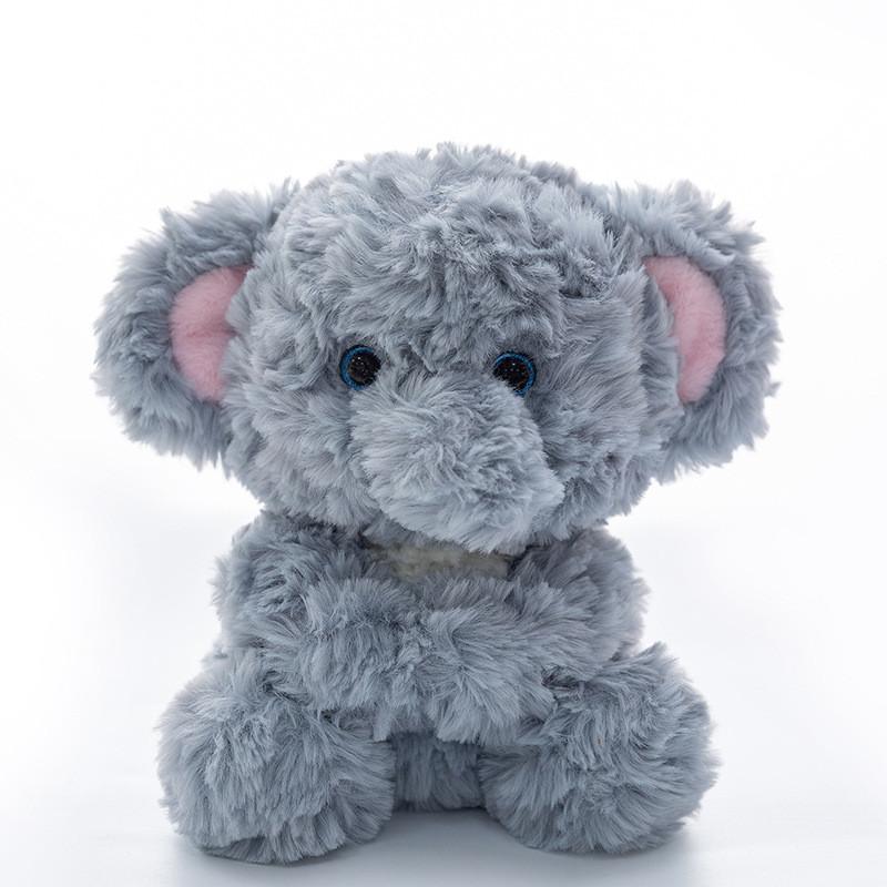 Panda Elephant Cute Fox Rabbit Cartoon Animal Plush Toy For Desktop Decoration